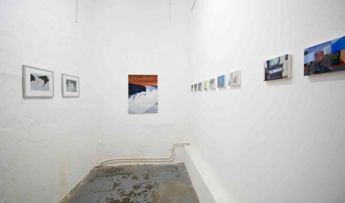 (c)HR Archivnr: 892_1903_152 / 23.03.2019 / Ebersberg, Kunstverein, Galerie Alte Brennerei, Ausstellung "Formation" von Anna-Maria Kursawe. hier: Kabinett 2